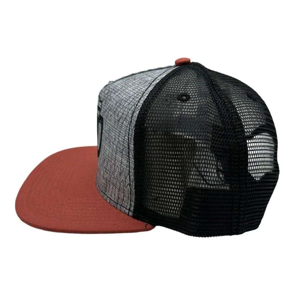 NWT Prana Beer Belly Journeyman Snapback Mesh Trucker‎ Hat Cap Unisex
